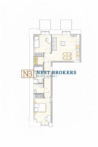 Mieszkanie 3-pokojowe Kraków Śródmieście, ul. Mogilska. Zdjęcie 1