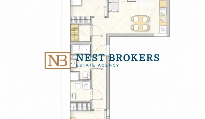 Mieszkanie 3-pokojowe Kraków Śródmieście, ul. Mogilska