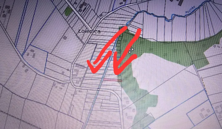 Działka rolna Łownica