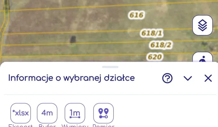 Działka rolna Pupki