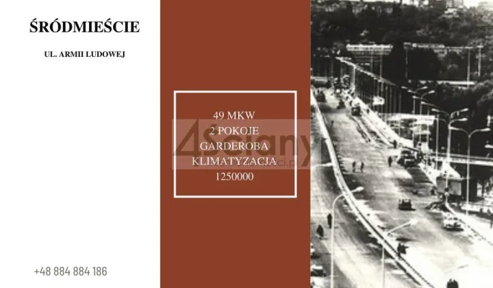 Mieszkanie 2-pokojowe Warszawa Śródmieście, al. Armii Ludowej