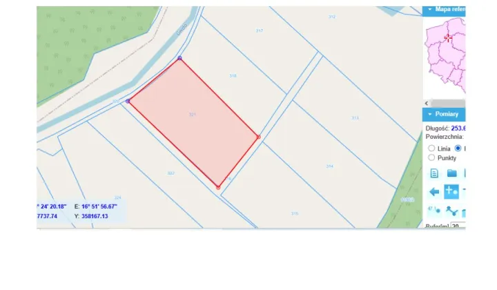 Działka rolna Piecewo