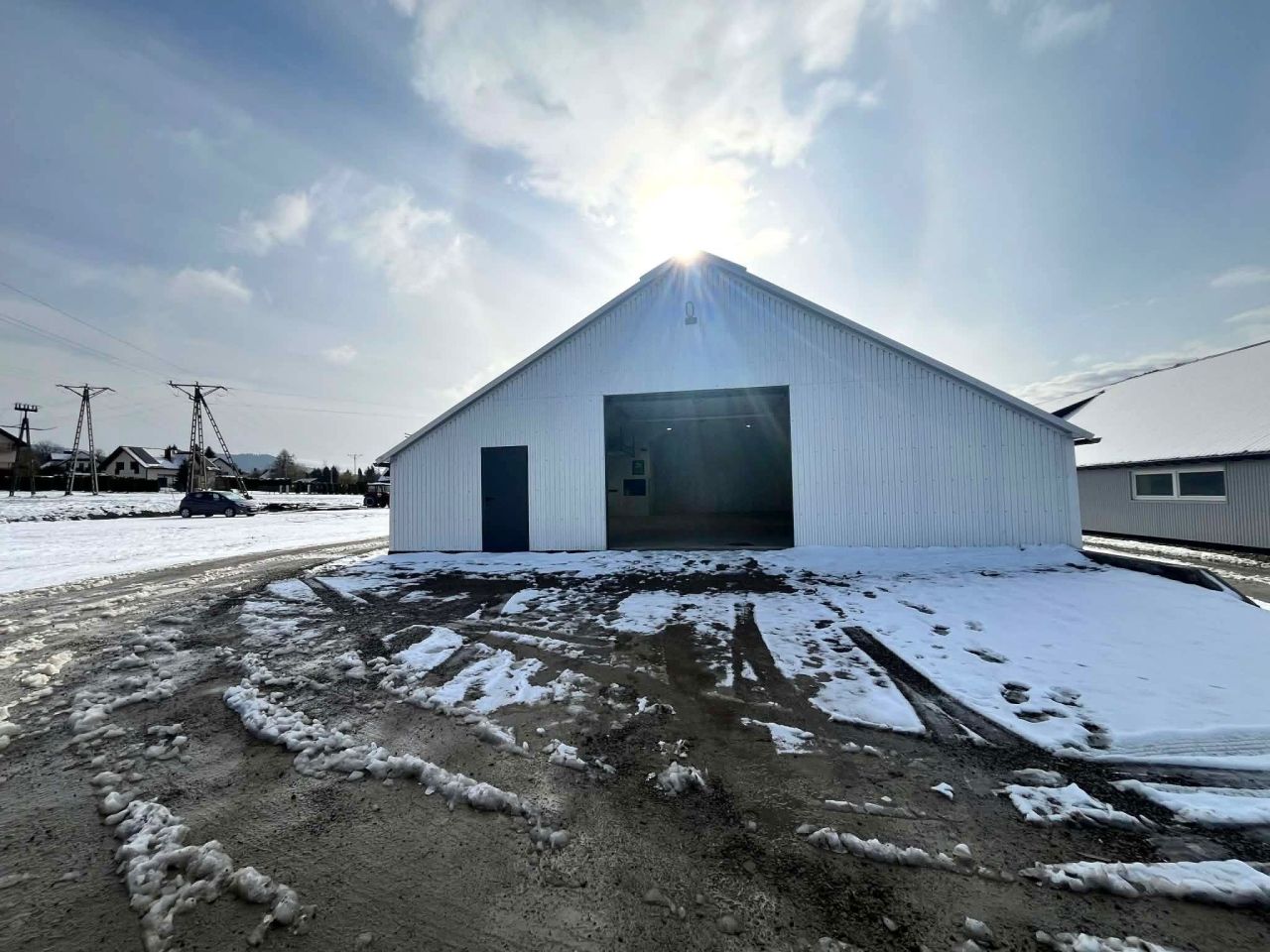 Hala/magazyn Mordarka. Zdjęcie 1