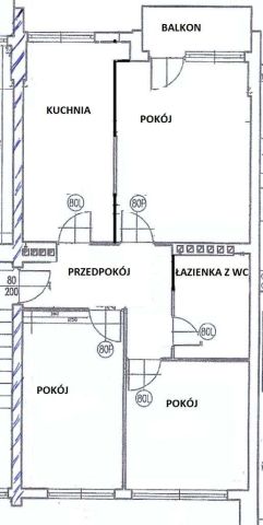 Mieszkanie 3-pokojowe Warszawa Bielany, ul. Władysława Broniewskiego. Zdjęcie 1