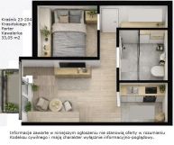 Mieszkanie 1-pokojowe Kraśnik Kraśnik Fabryczny, ul. Zygmunta Krasińskiego. Zdjęcie 1