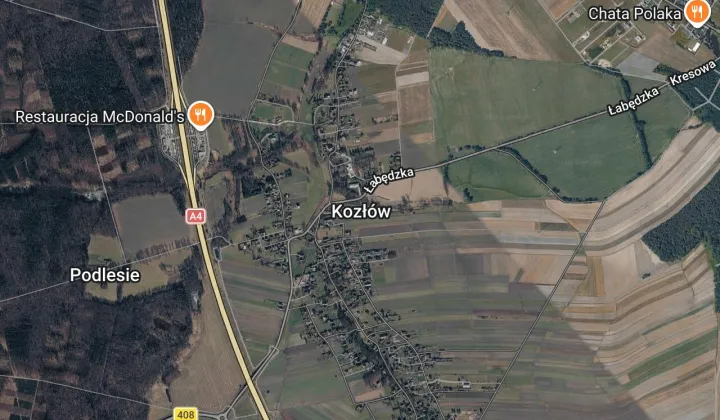 Działka budowlana Kozłów