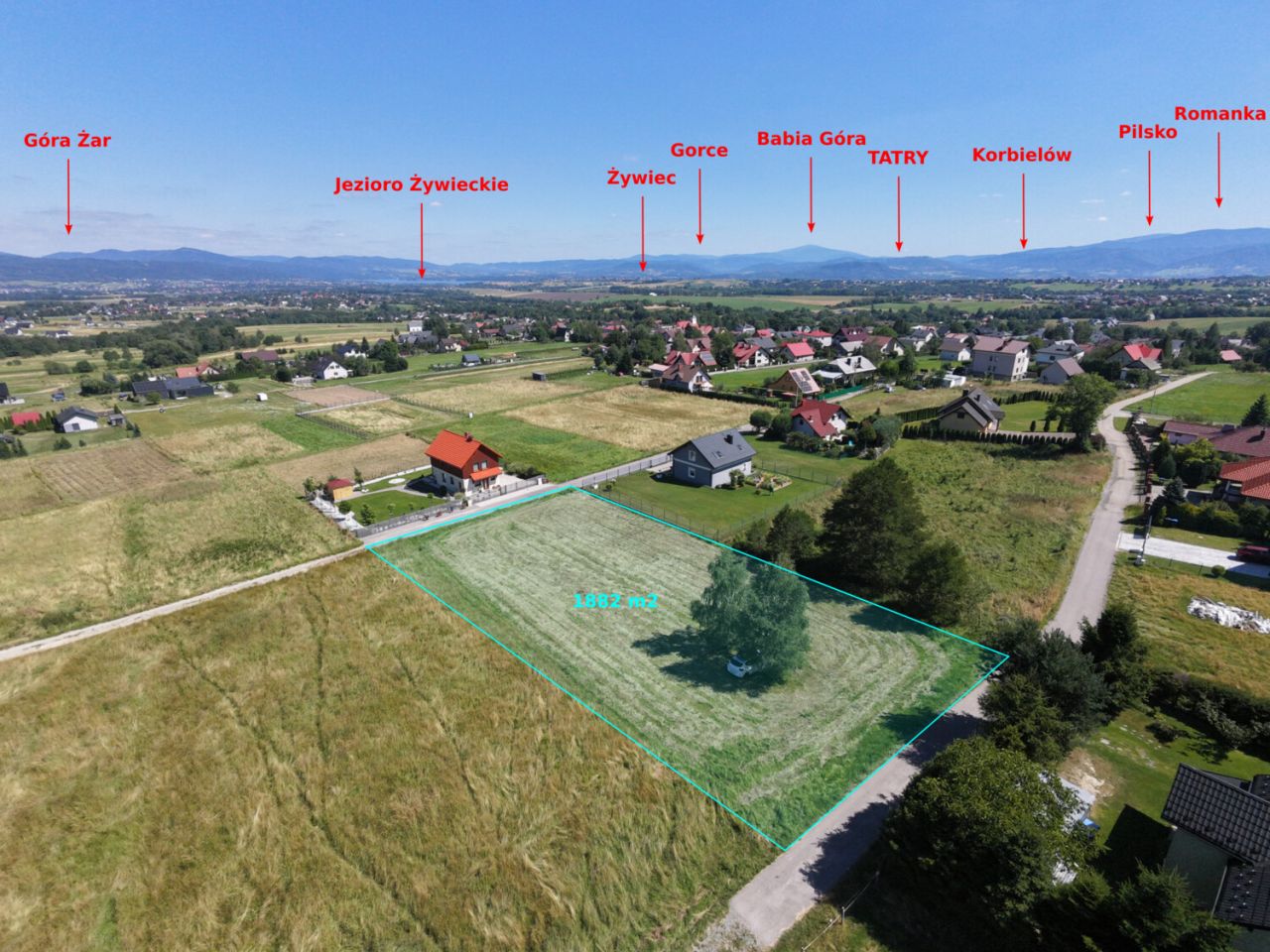 Działka budowlana Słotwina, boczna. Zdjęcie 6