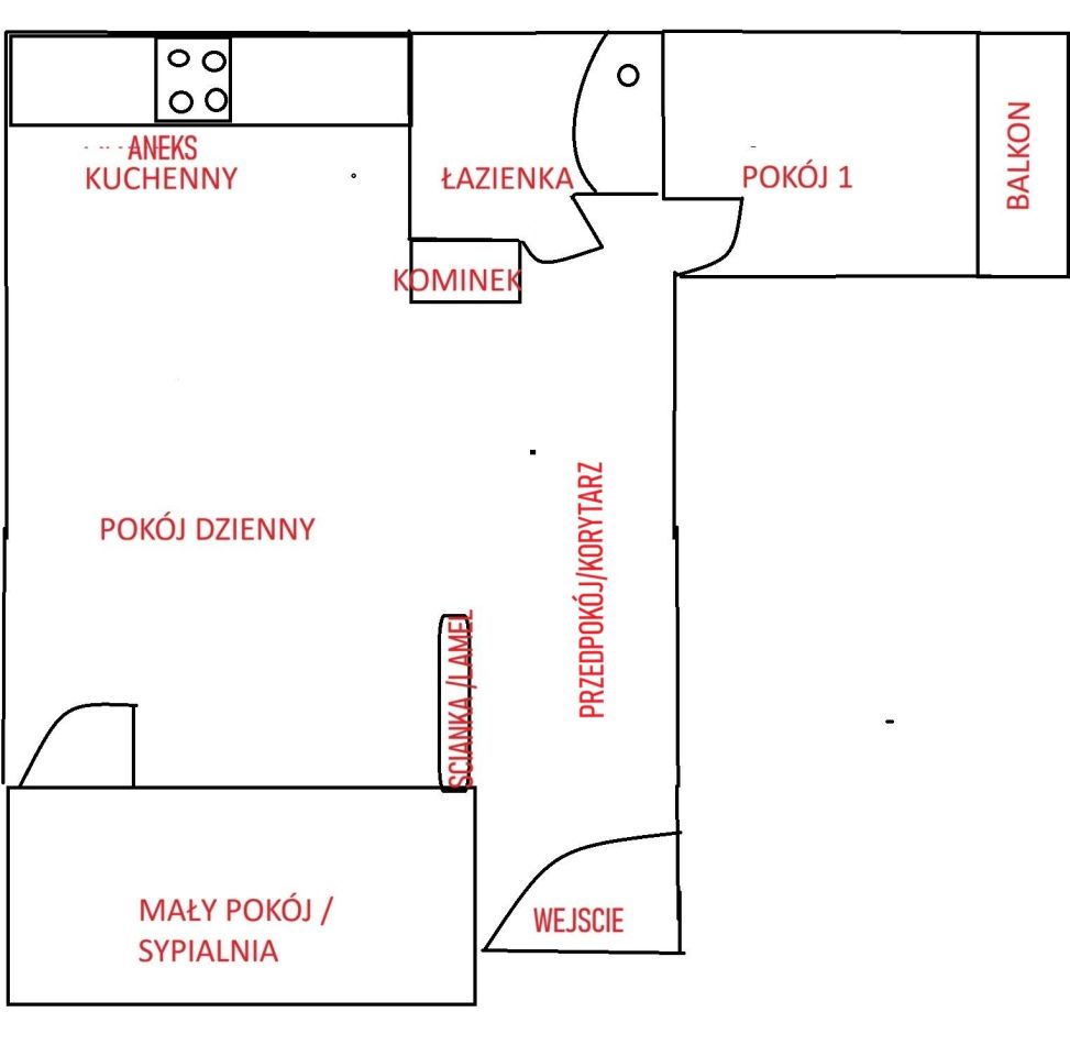 Mieszkanie 3-pokojowe Hrubieszów Śródmieście, ul. Plac Staszica. Zdjęcie 26