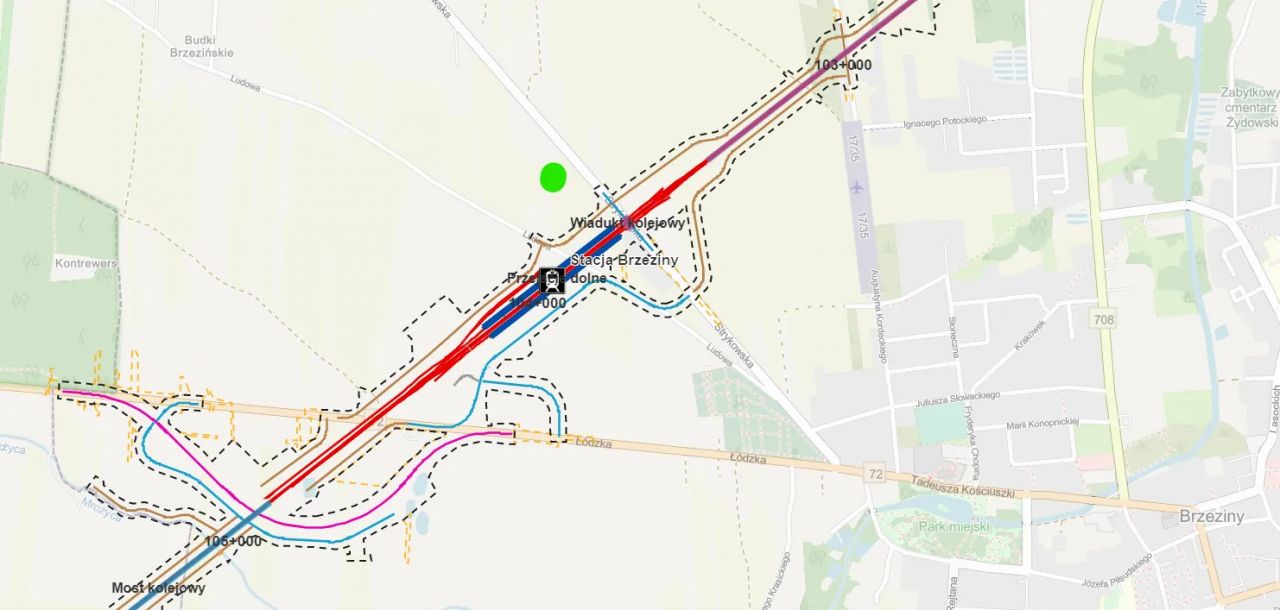 Działka budowlana Brzeziny, ul. Ludowa. Zdjęcie 5