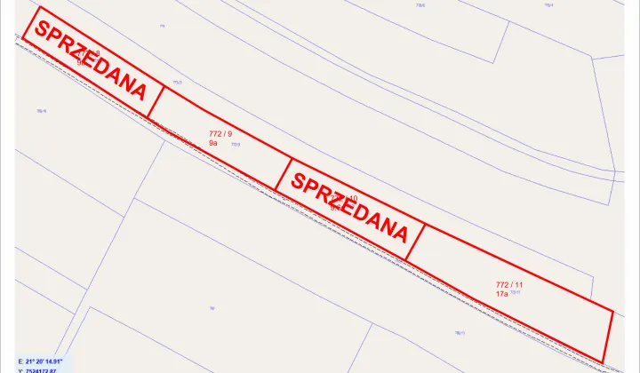 Działka budowlana Grabiny Podgórze