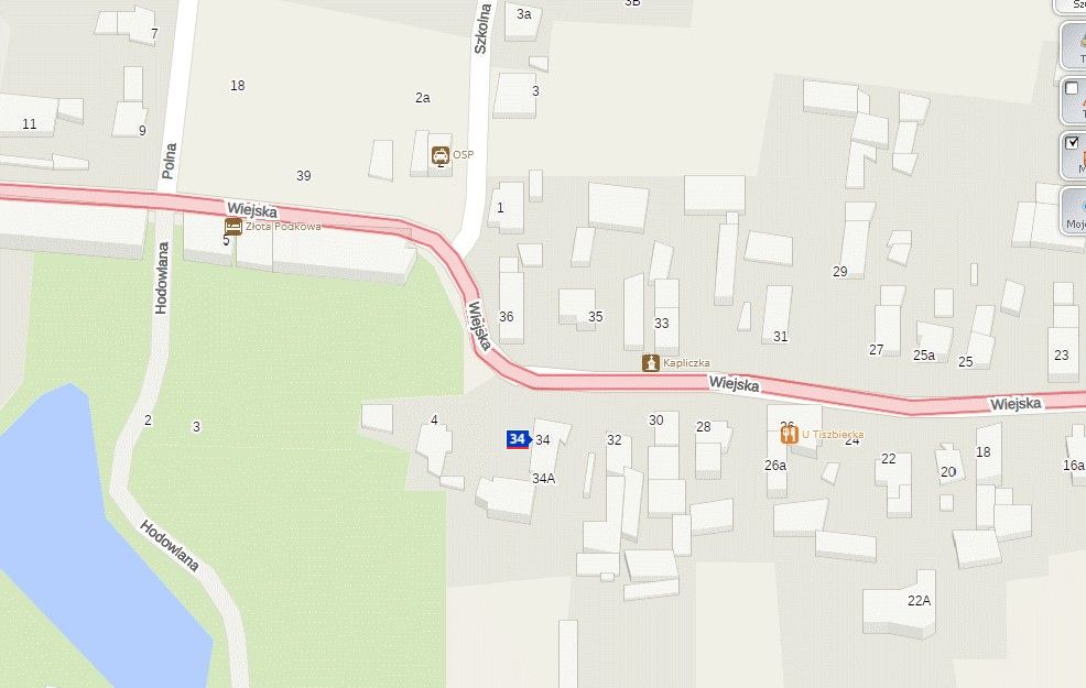 Mieszkanie 2-pokojowe Olszowa, ul. Wiejska