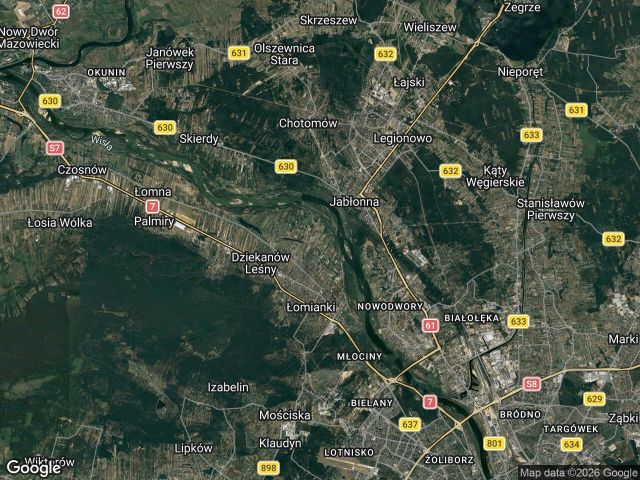 Działka budowlana Łomianki Dolne, ul. Brzegowa. Zdjęcie 1