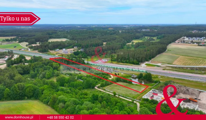 Działka inwestycyjna Chwaszczyno, ul. Polna