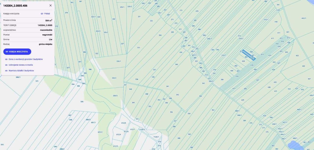 Działka leśna Krypy. Zdjęcie 8