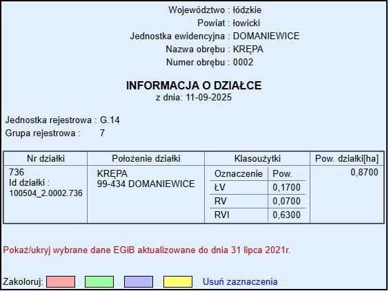 Działka inwestycyjna Krępa. Zdjęcie 2