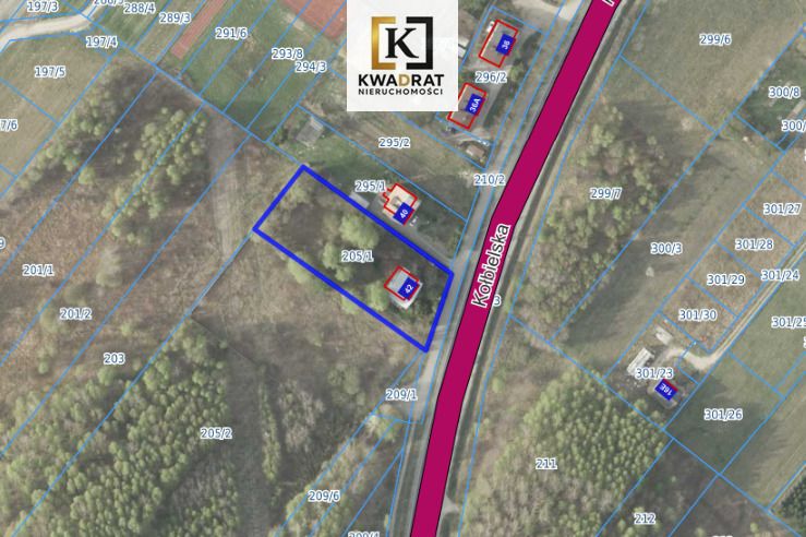 Działka budowlana Zamienie. Zdjęcie 4