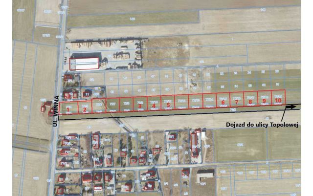 Działka budowlana Ostrów Wielkopolski, ul. Winna. Zdjęcie 1