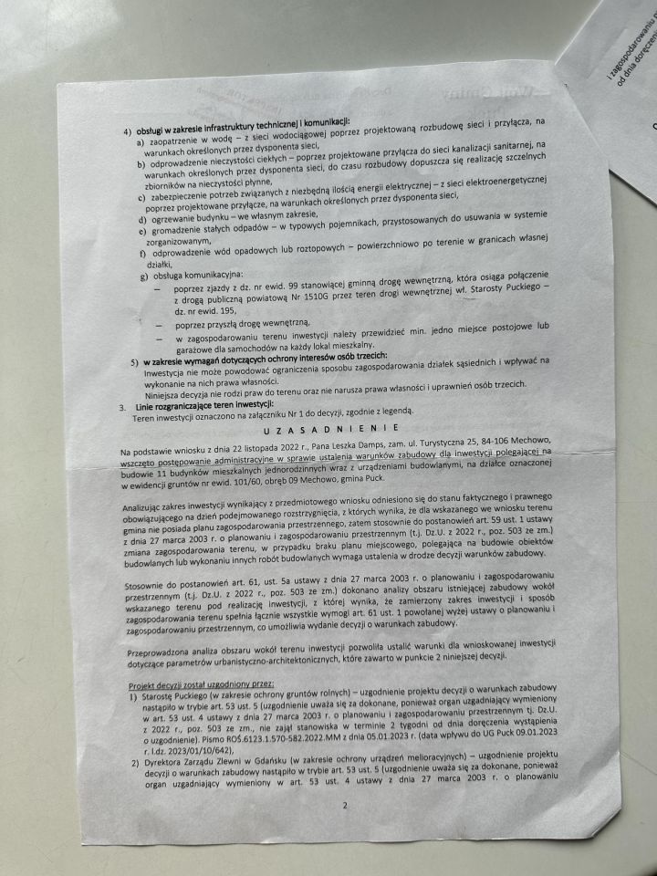 Działka rolno-budowlana Mechowo, ul. Pod Lasem. Zdjęcie 5