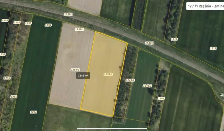 Działka rolna Biała