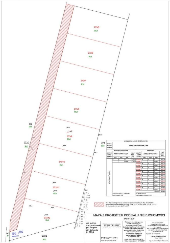 Działka budowlana Cekanów. Zdjęcie 5