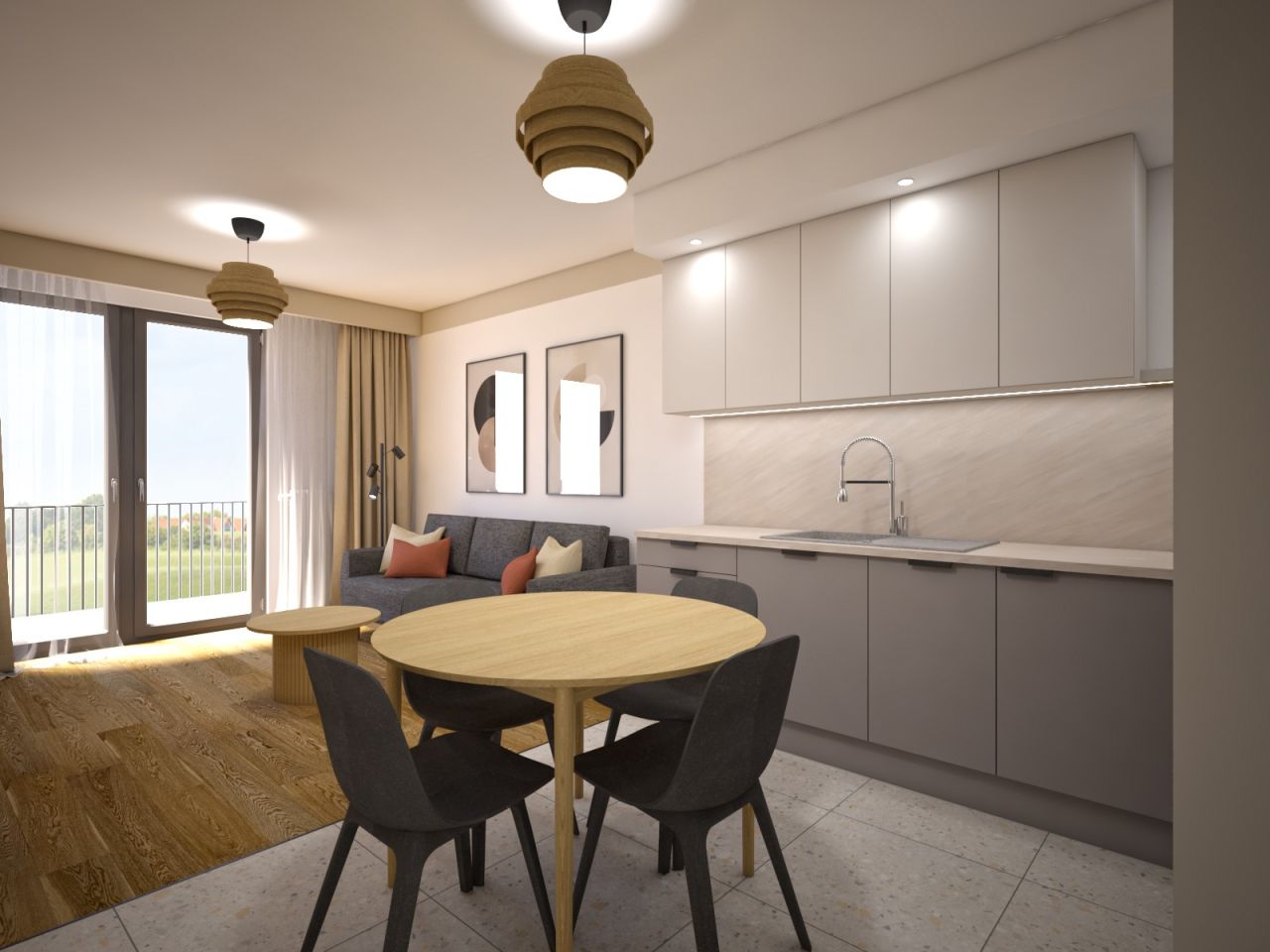 Mieszkanie 2-pokojowe Kraków Czyżyny, Romana Ciesielskiego. Zdjęcie 5