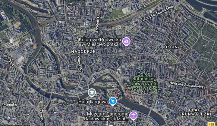 Mieszkanie 3-pokojowe Wrocław Stare Miasto, ul. Jedności Narodowej