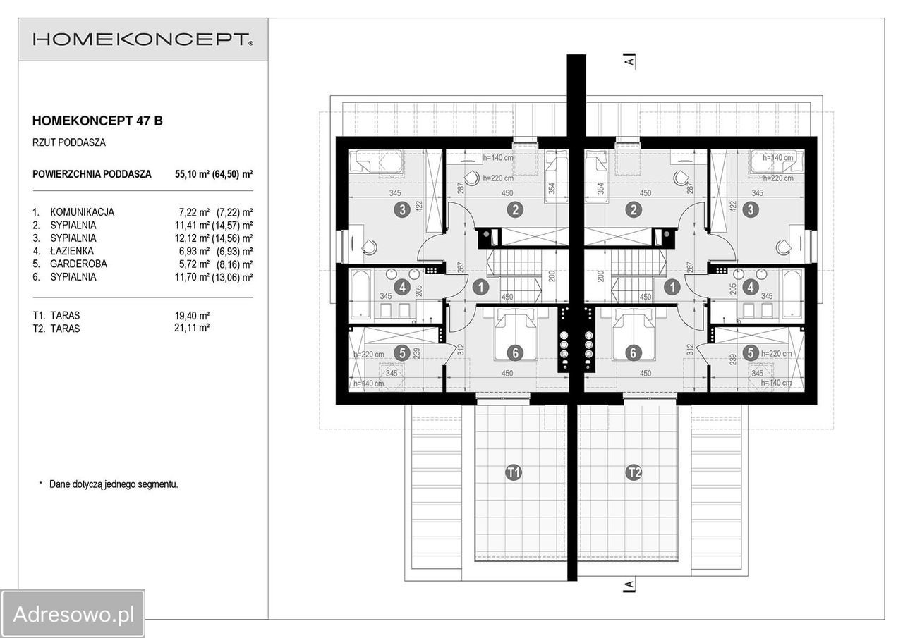 bliźniak, 5 pokoi Stara Wieś, ul. Łosia. Zdjęcie 16