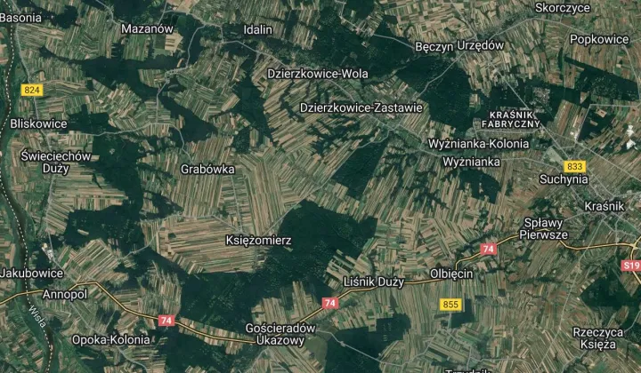 Działka rolno-budowlana Ludmiłówka