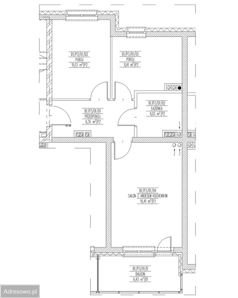 Mieszkanie 3-pokojowe Oława, ul. Jarosława Iwaszkiewicza. Zdjęcie 12