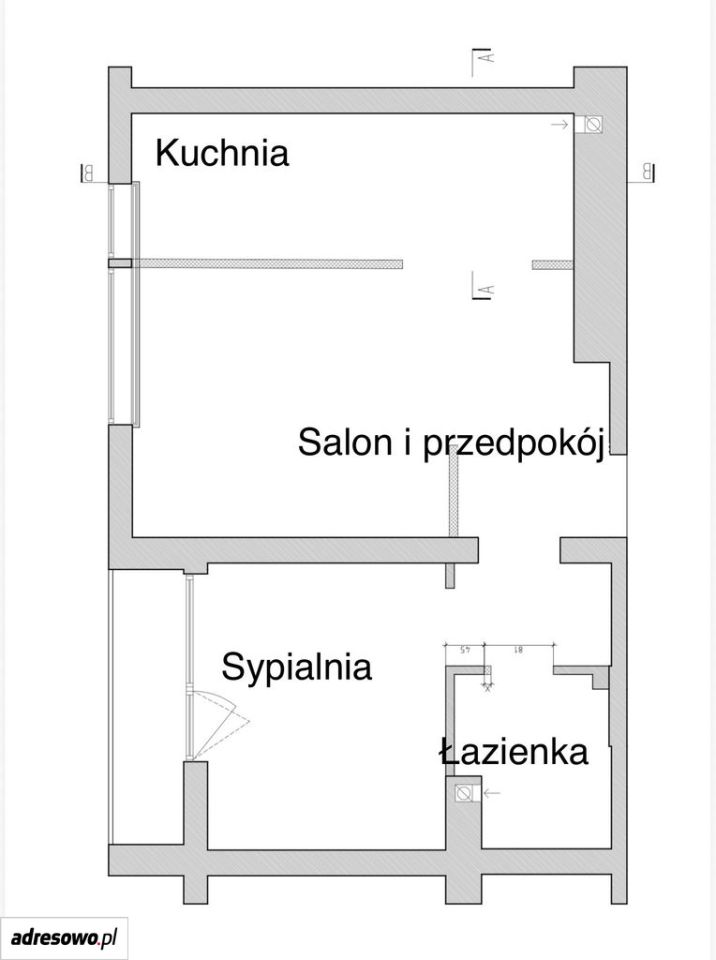 Mieszkanie 2-pokojowe Warszawa Mokotów, ul. Jarosława Dąbrowskiego. Zdjęcie 9