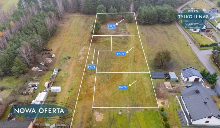 Działka budowlana Łobudzice, ul. Akacjowa