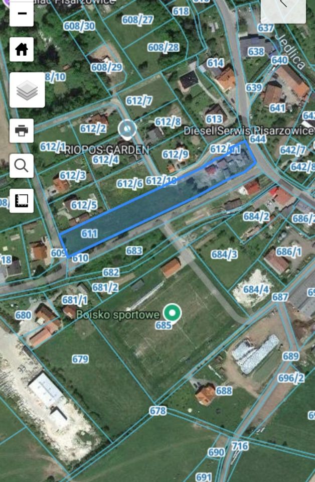 Działka budowlana Pisarzowice. Zdjęcie 4