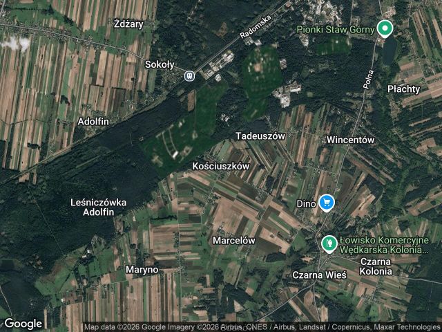 Działka rolno-budowlana Kościuszków. Zdjęcie 1