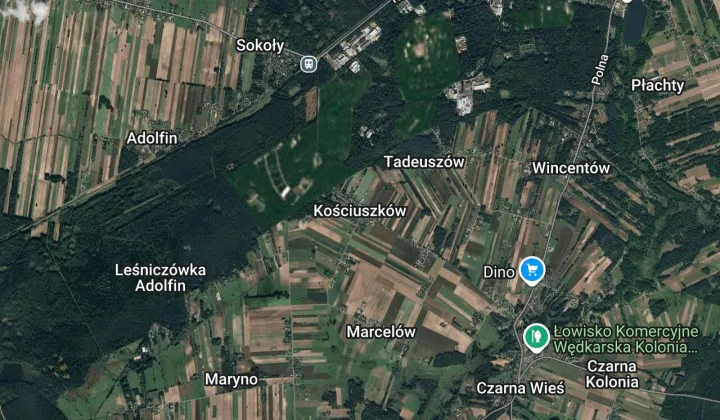 Działka rolno-budowlana Kościuszków