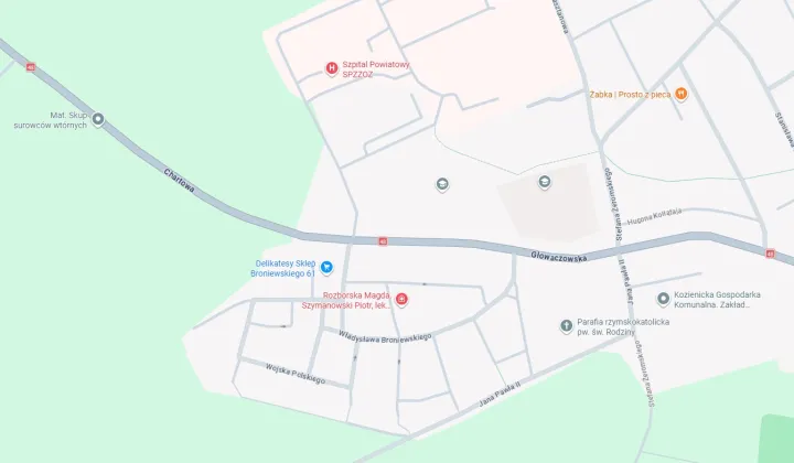 Działka budowlana Kozienice, Głowaczowska