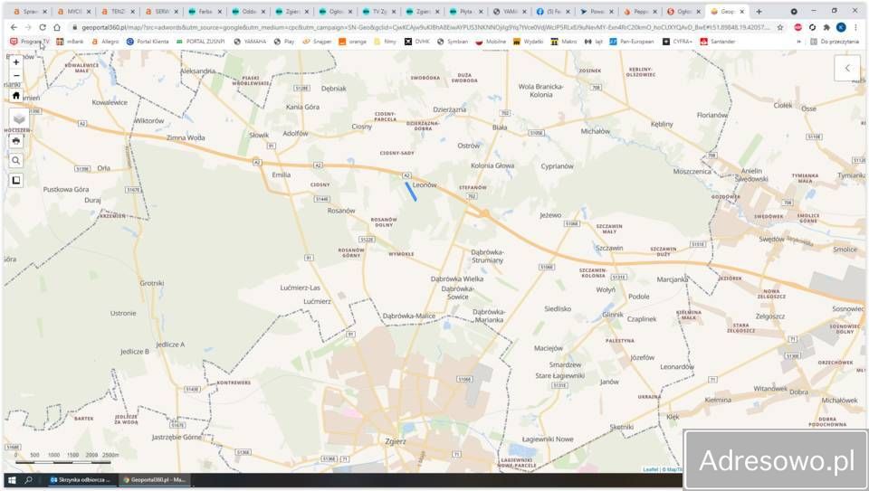 Działka leśna Ciosny. Zdjęcie 3