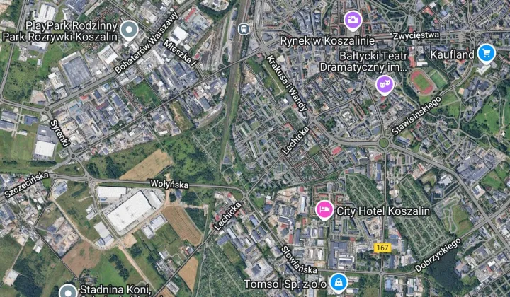 Mieszkanie 2-pokojowe Koszalin Lechitów, ul. Kolejowa