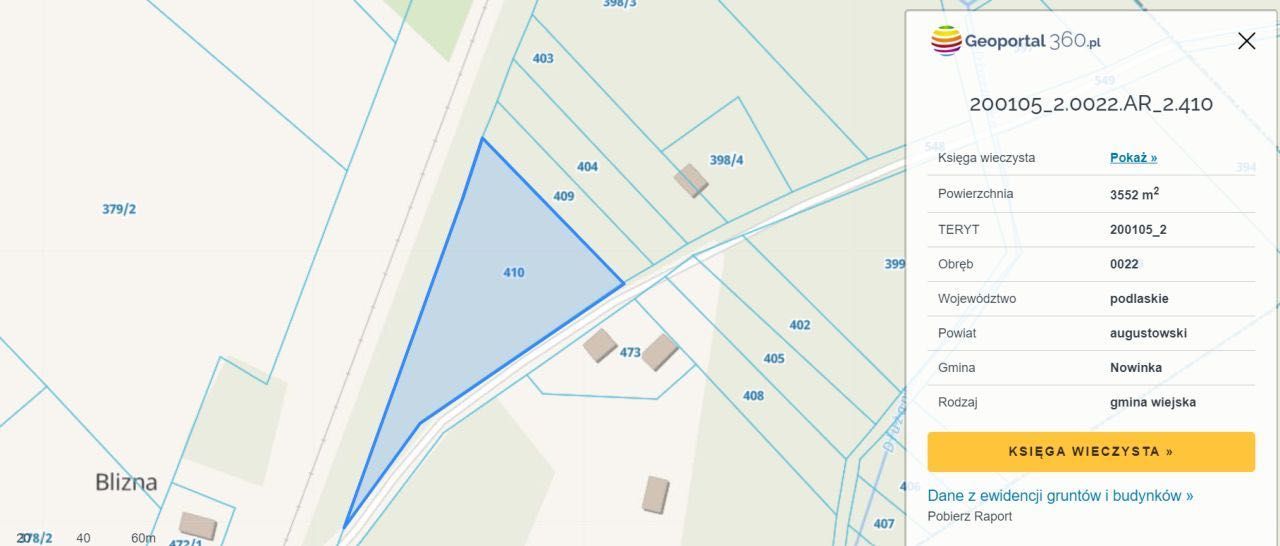 Działka siedliskowa Szczebra. Zdjęcie 4