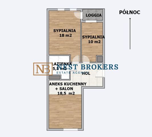 Mieszkanie 3-pokojowe Kraków Górka Narodowa, al. 29 Listopada. Zdjęcie 11