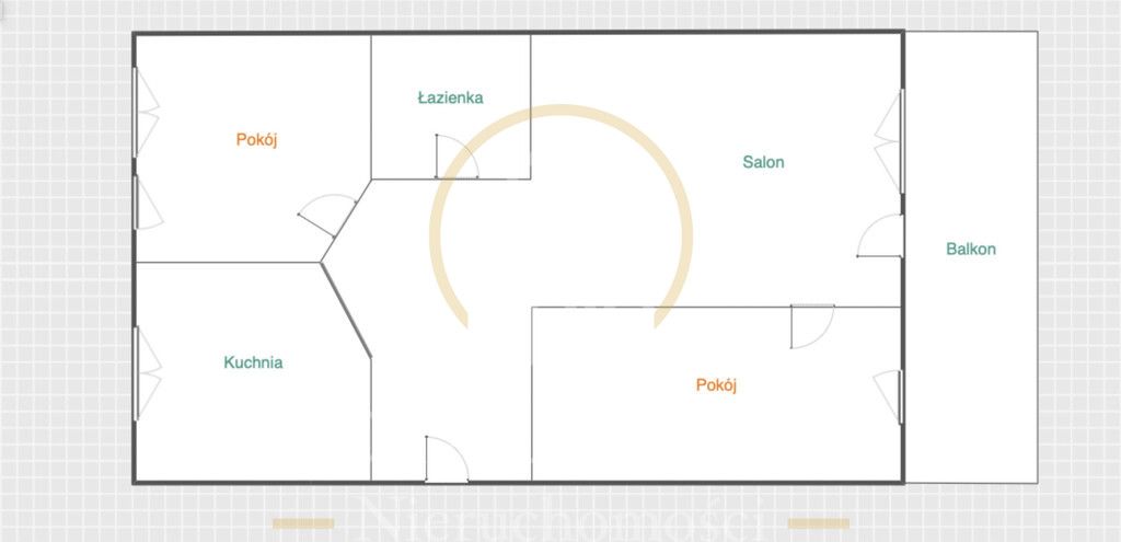 Mieszkanie 3-pokojowe Turka, ul. Topolowa. Zdjęcie 10