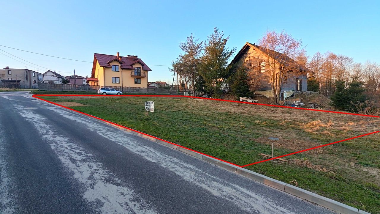 Działka budowlana Kończyce Małe, ul. Spacerowa. Zdjęcie 6