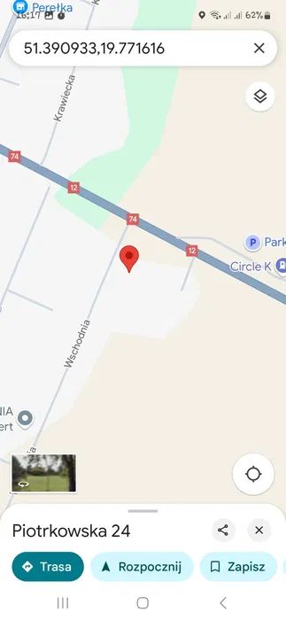 Działka inwestycyjna Poniatów, ul. Piotrkowska. Zdjęcie 6