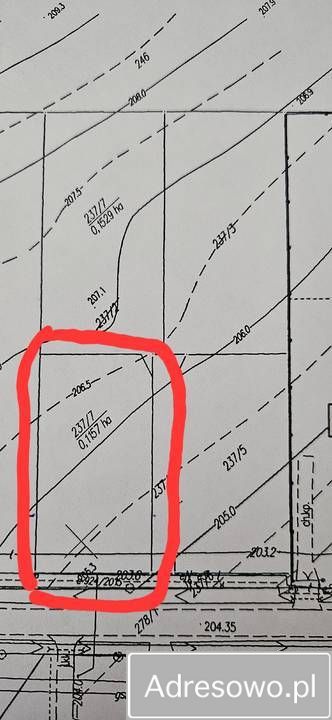 Działka budowlana Zemborzyce Dolne. Zdjęcie 6