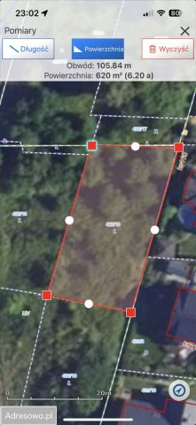 Działka inwestycyjna Kraków Skotniki, ul. Księdza Franciszka Trockiego. Zdjęcie 1