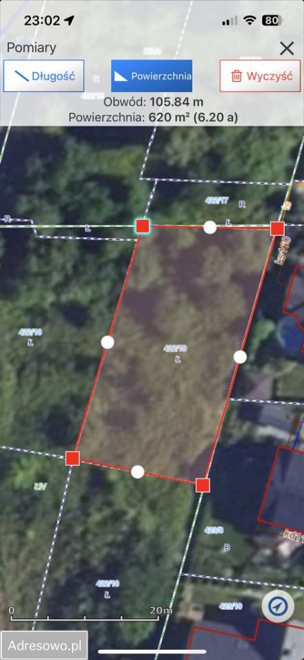 Działka inwestycyjna Kraków Skotniki, ul. Księdza Franciszka Trockiego