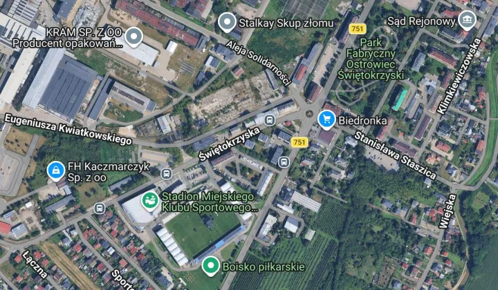 Mieszkanie 2-pokojowe Ostrowiec Świętokrzyski Huta, ul. Sandomierska