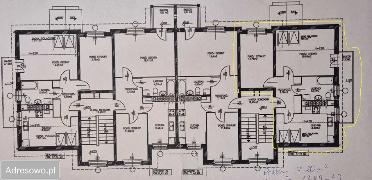 Mieszkanie 3-pokojowe Wołów, ul. Tadeusza Kościuszki. Zdjęcie 3