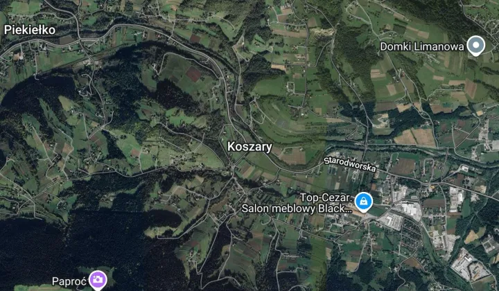 Działka rolna Koszary