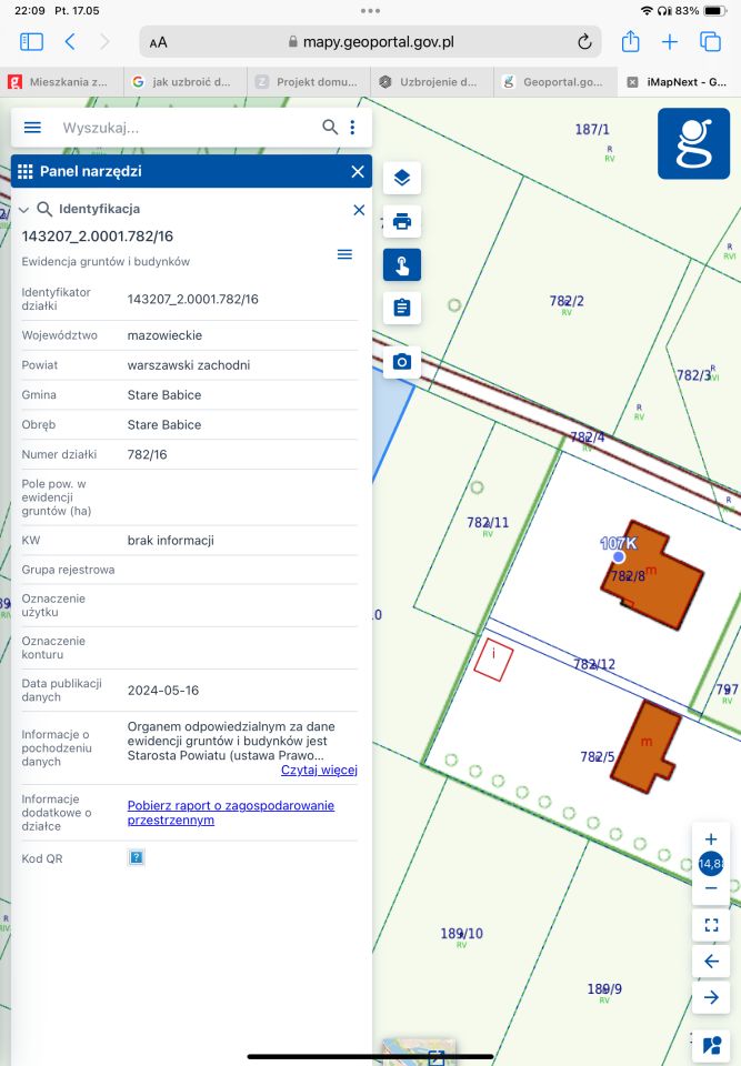 Działka budowlana Stare Babice, ul. Pohulanka. Zdjęcie 4