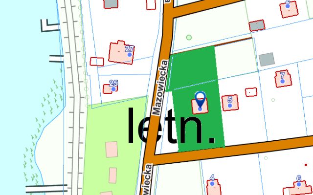 Działka budowlana Łacha, ul. Ogrodowa. Zdjęcie 1